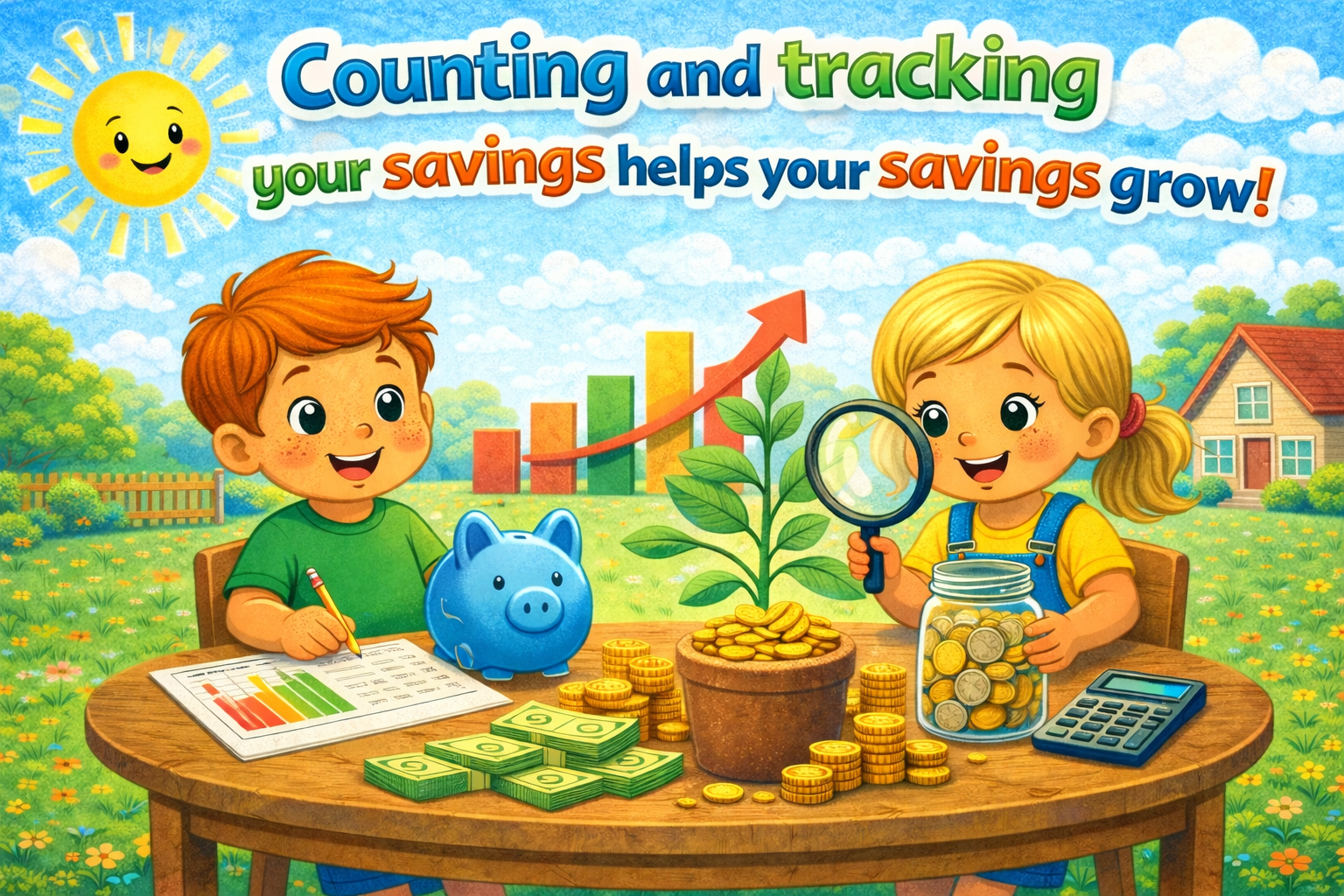 Counting and tracking savings | It's a Habit Sammy Rabbit | Lesson Plan 9 for Grades K to