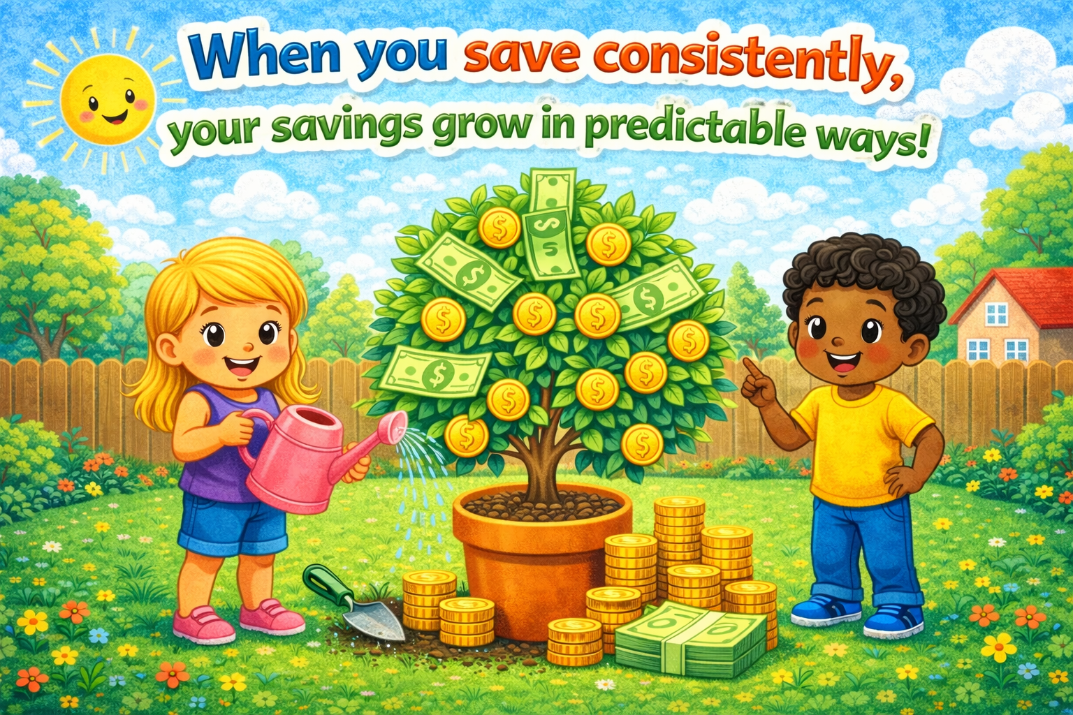 Saving Grows When You Make It a Habit | It's a Habit Sammy Rabbit