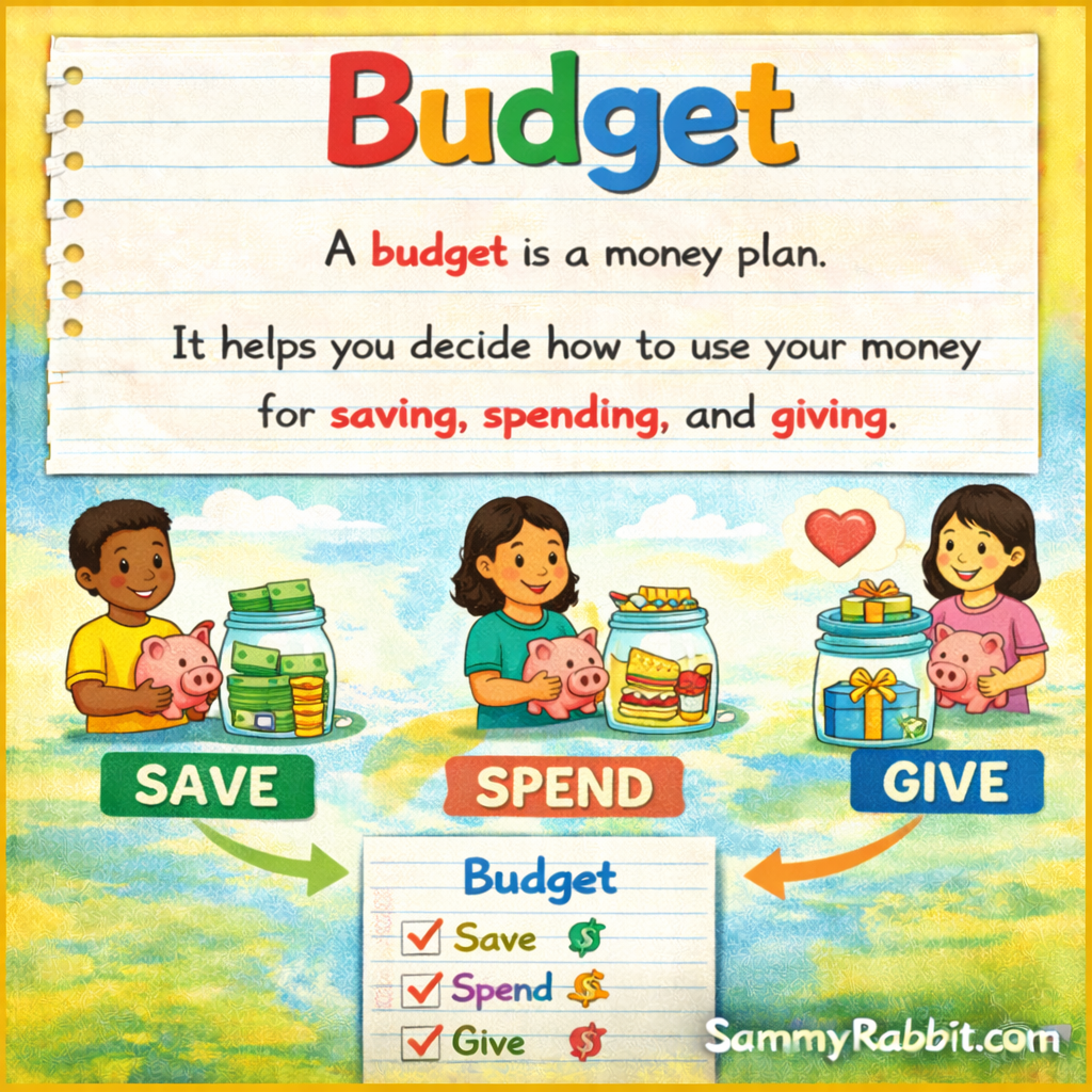 Budget: A Kid-Friendly Money Dictionary Definition