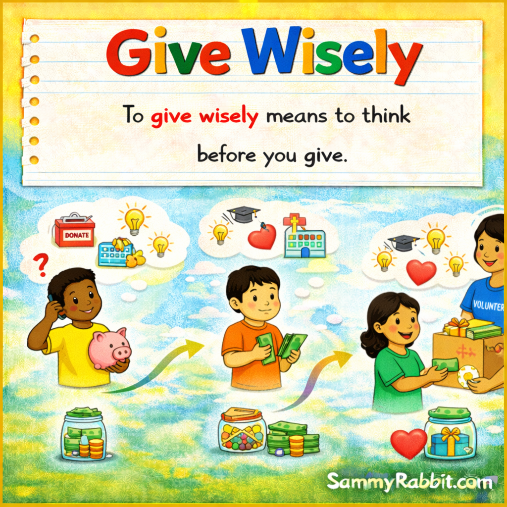 Give Wisely: A Kid-Friendly Money Dictionary Definition