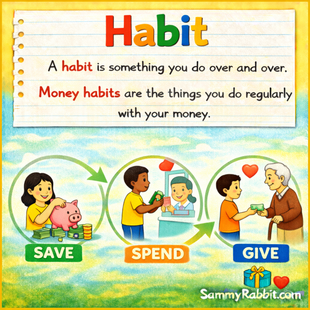 Habit: A Kid-Friendly Money Dictionary Definition