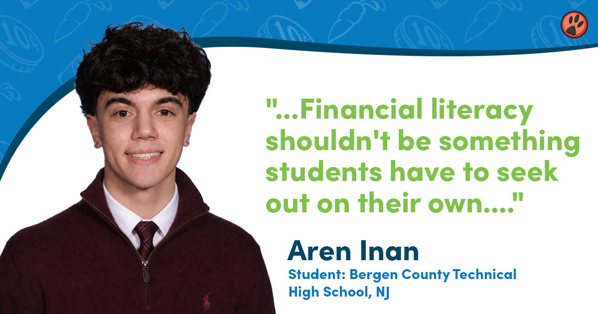be the change | sammy rabbit teen financial literacy | aren inan